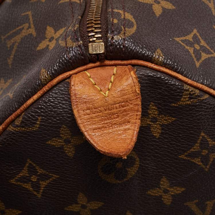 Pre Owned Louis Vuitton Monogram Canvas Speedy 35 Bag