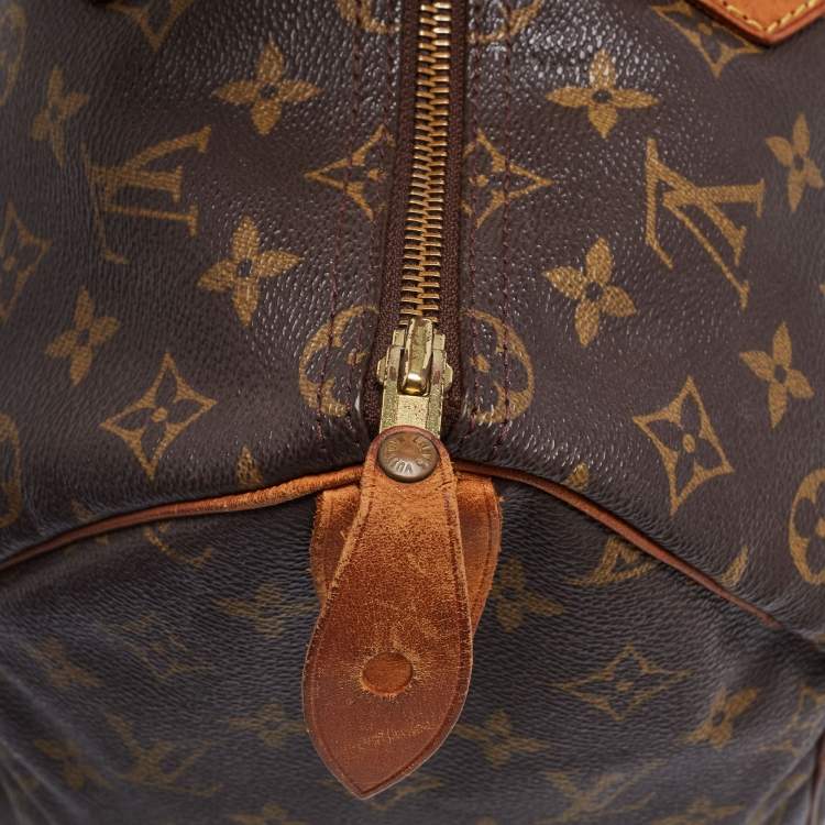 Pre Owned Louis Vuitton Monogram Canvas Speedy 35 Bag