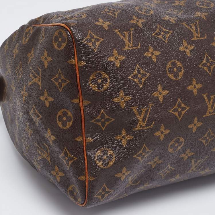 Pre Owned Louis Vuitton Monogram Canvas Speedy 35 Bag