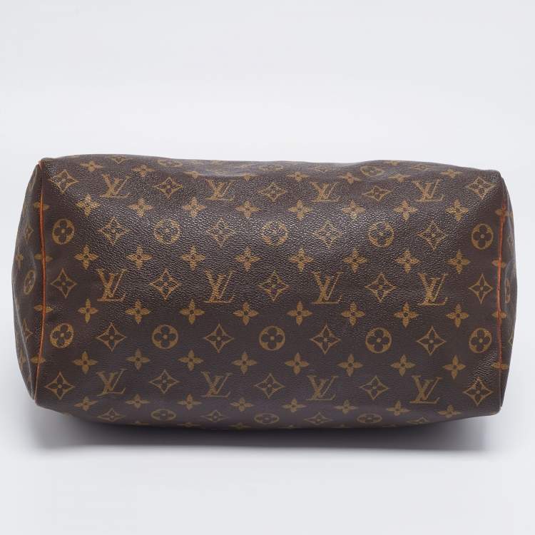 Pre Owned Louis Vuitton Monogram Canvas Speedy 35 Bag