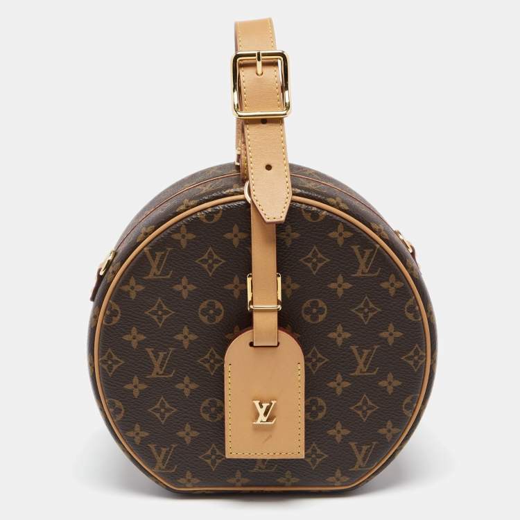 Pre Owned Louis Vuitton Monogram Canvas Petite Boite Chapeau Bag