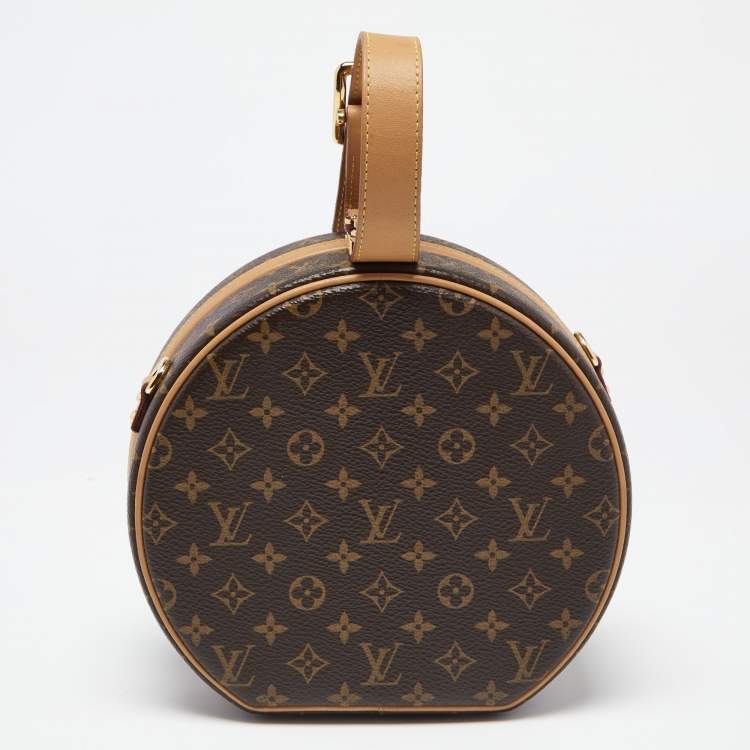 Pre Owned Louis Vuitton Monogram Canvas Petite Boite Chapeau Bag