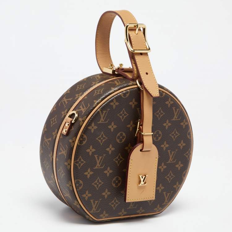 Pre Owned Louis Vuitton Monogram Canvas Petite Boite Chapeau Bag