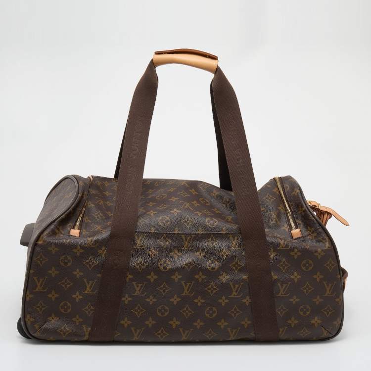 Pre Owned Louis Vuitton Monogram Canvas Neo Eole 55 Rolling Luggage