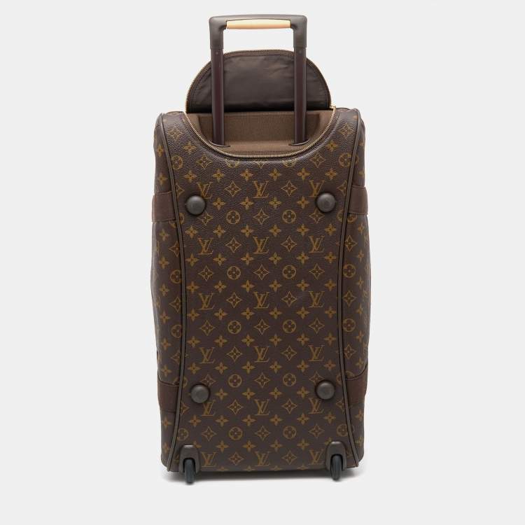 Pre Owned Louis Vuitton Monogram Canvas Neo Eole 55 Rolling Luggage