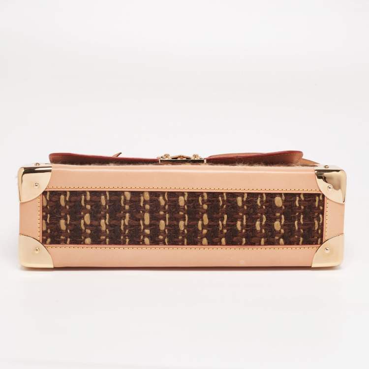Pre Owned Louis Vuitton Monogram Canvas and Leather Limited Edition 0431 Tweedy Rabat Bag