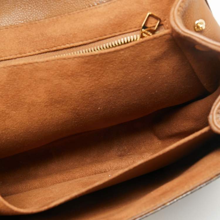 Pre Owned Louis Vuitton Camel Monogram Canvas Eden MM Bag