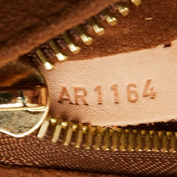 Pre Owned Louis Vuitton Camel Monogram Canvas Eden MM Bag
