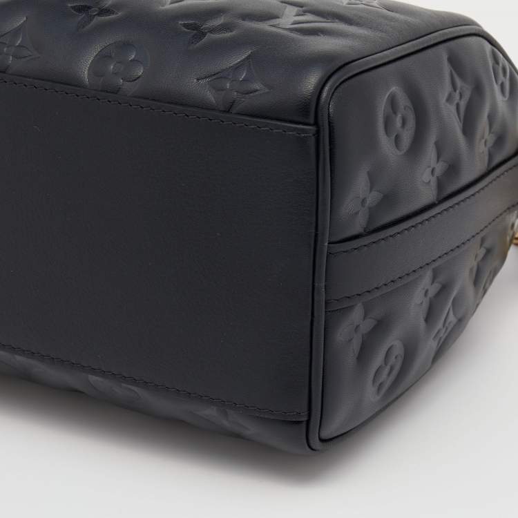 مملوكة مسبقًا Louis Vuitton Black Empreinte Leather Speedy Bandouliere 22 Bag
