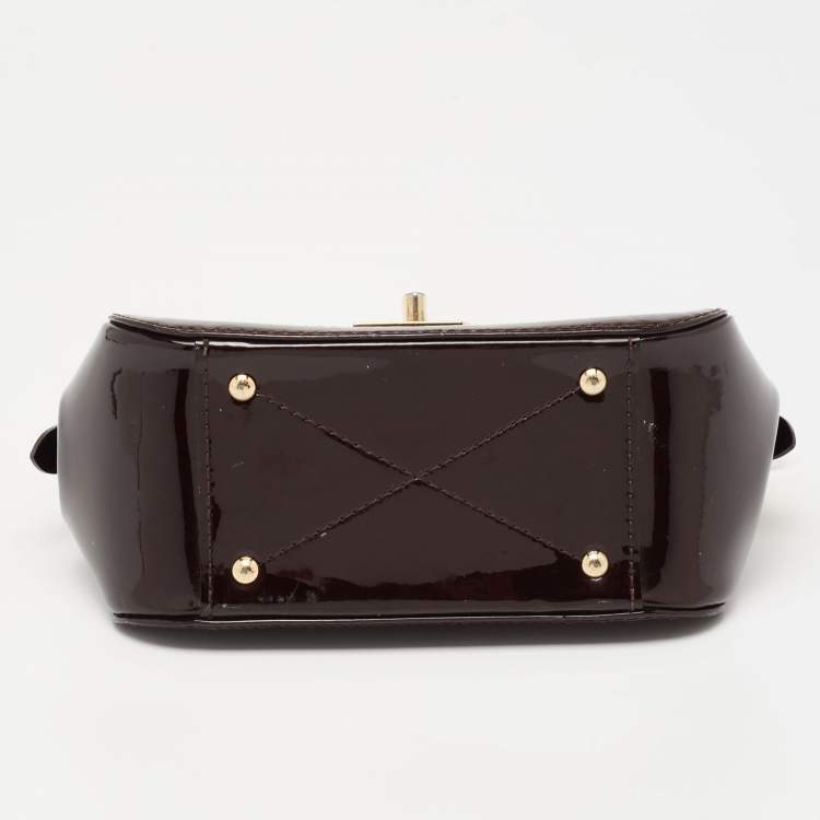 مملوكة مسبقًا Louis Vuitton Amarante Monogram Vernis Pasadena Bag