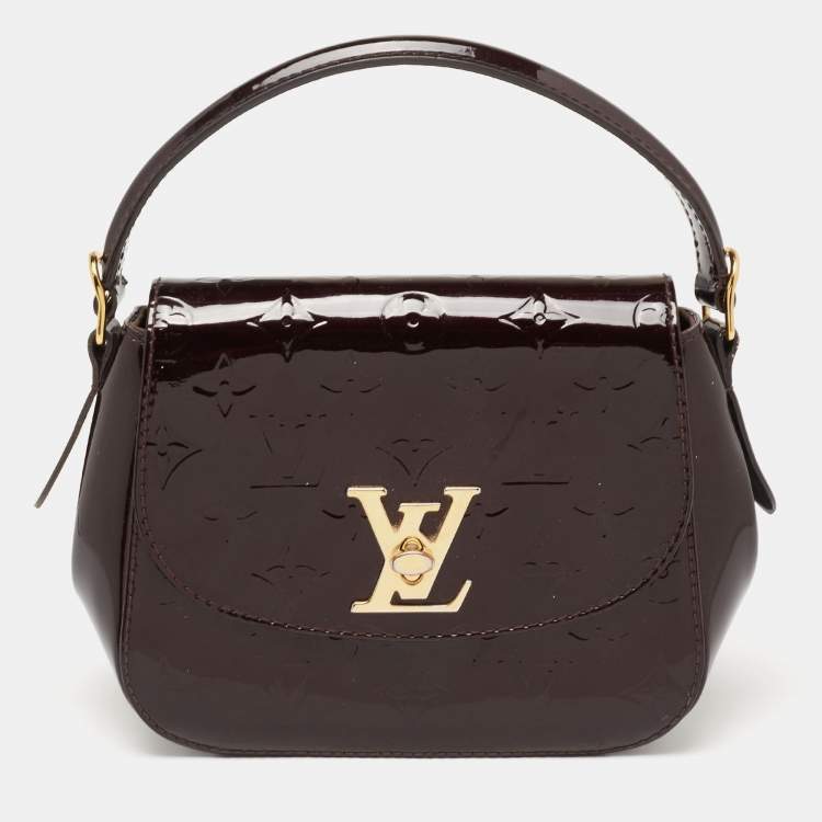 مملوكة مسبقًا Louis Vuitton Amarante Monogram Vernis Pasadena Bag