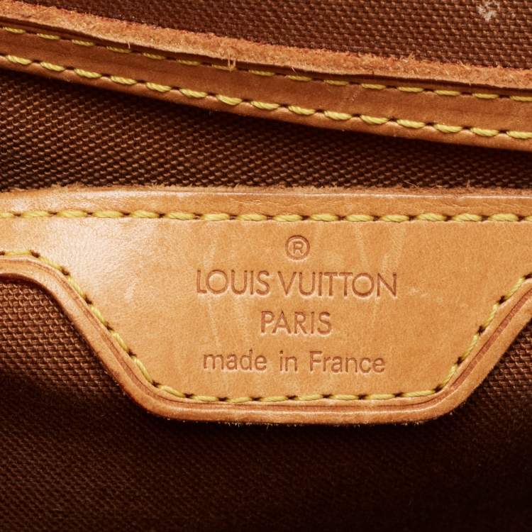 Pre Owned Louis Vuitton Monogram Canvas Beverly Briefcase PM Bag