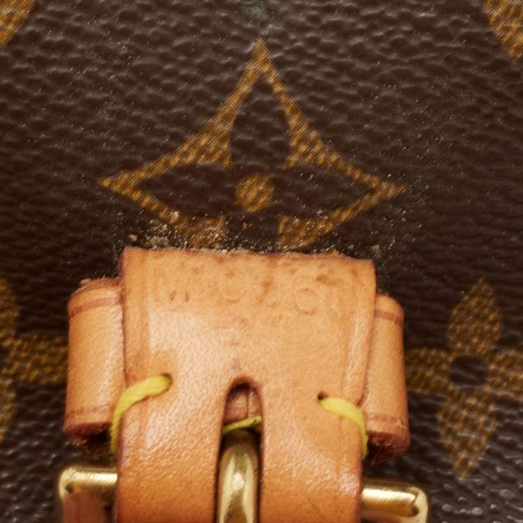 Pre Owned Louis Vuitton Monogram Canvas Beverly Briefcase PM Bag
