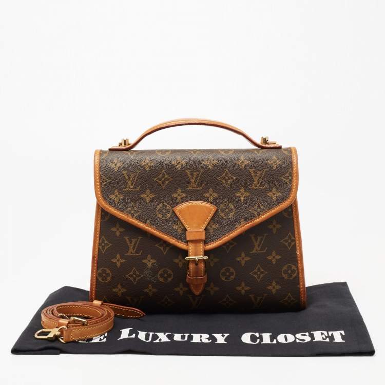 Pre Owned Louis Vuitton Monogram Canvas Beverly Briefcase PM Bag