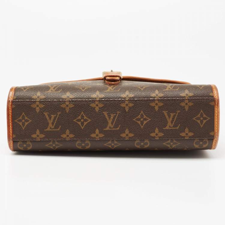 Pre Owned Louis Vuitton Monogram Canvas Beverly Briefcase PM Bag
