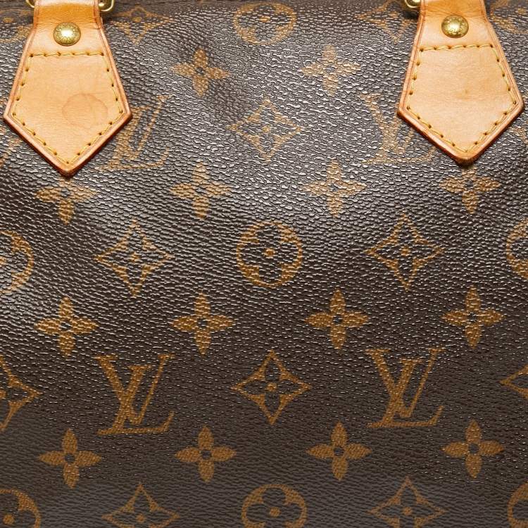 Pre Owned Louis Vuitton Monogram Canvas Speedy 30 Bag