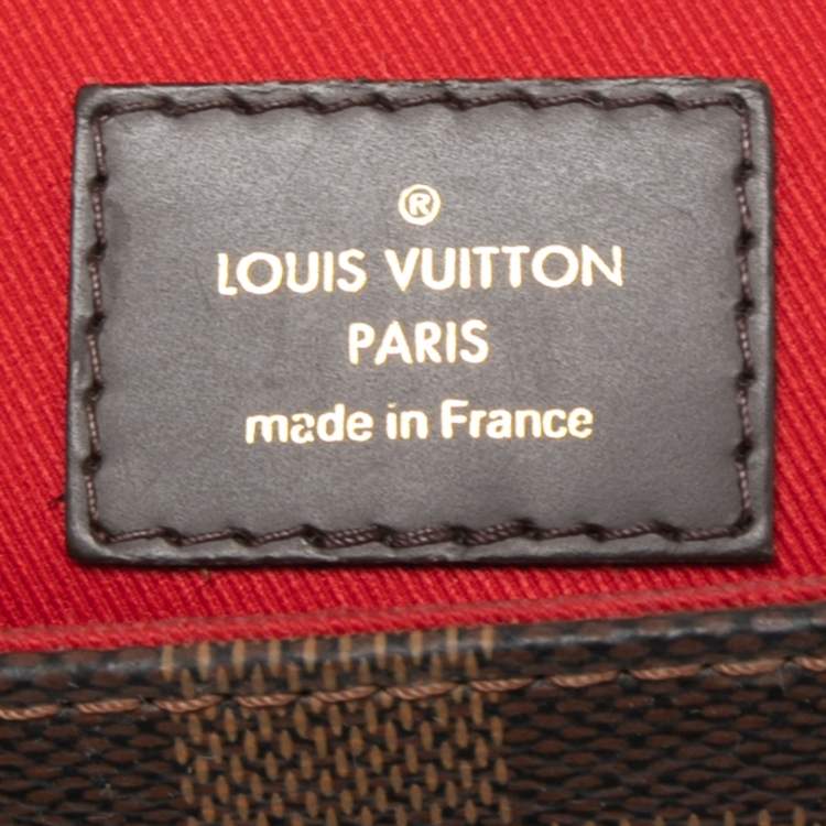 Pre Owned Louis Vuitton Damier Ebene Canvas Croisette Bag