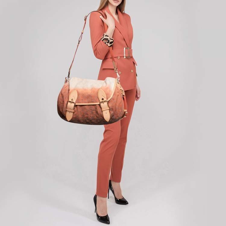 Louis Vuitton Monogram Denim Sunrise Bag - Pink Shoulder Bags