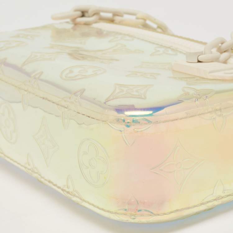 Pre Owned Louis Vuitton Monogram Prism PVC Volga Pochette Bag