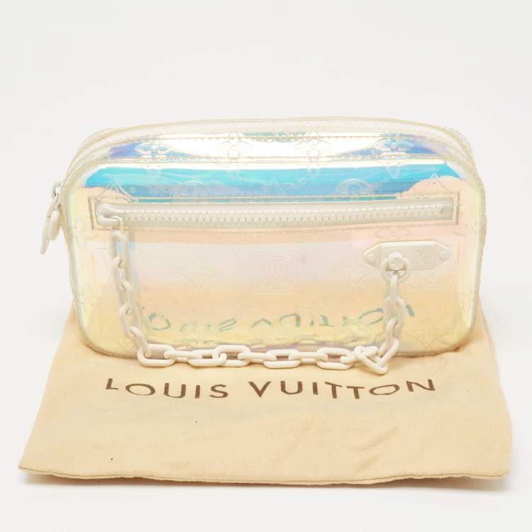 Pre Owned Louis Vuitton Monogram Prism PVC Volga Pochette Bag