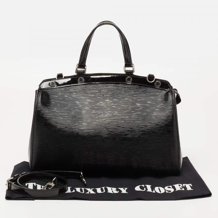 مملوكة مسبقًا Louis Vuitton Black Electric Epi Leather Brea MM Bag