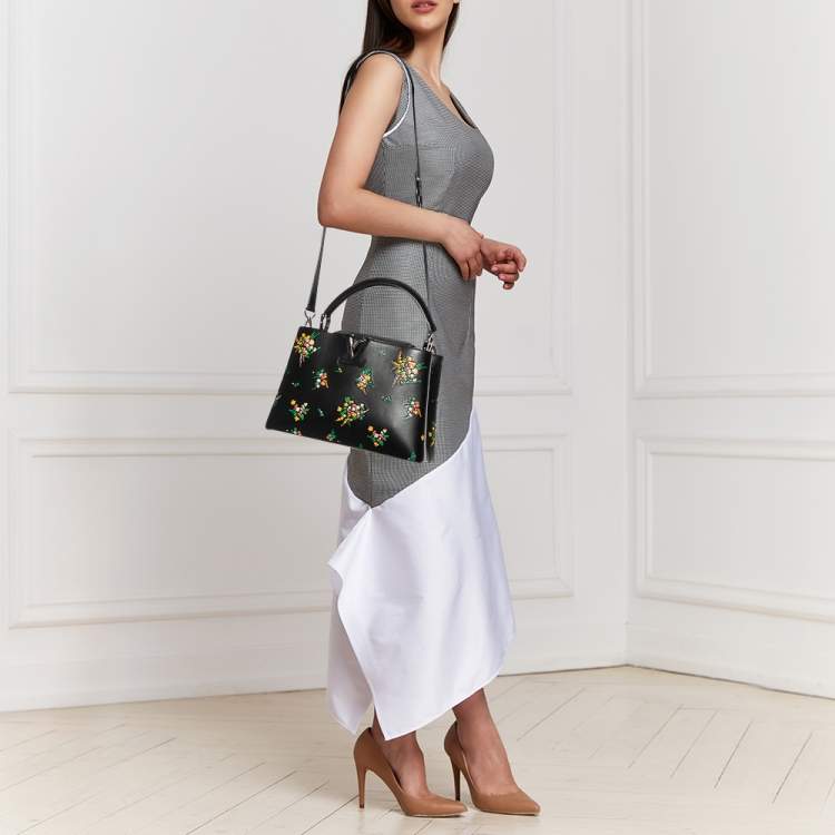 Louis Vuitton Capucines PM Black - Designer WishBags