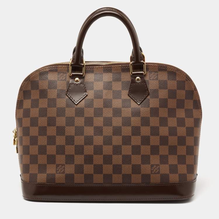 louis vuitton damier ebene alma pm