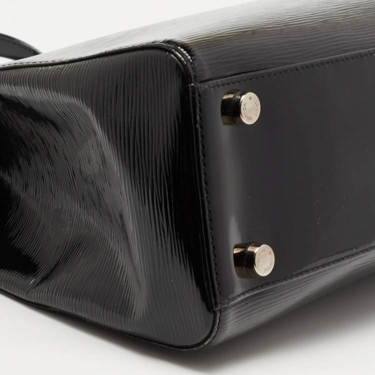 Pre Owned Louis Vuitton Black Electric Epi Leather Brea GM Bag