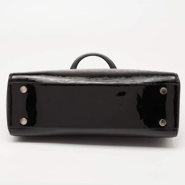 Pre Owned Louis Vuitton Black Electric Epi Leather Brea GM Bag