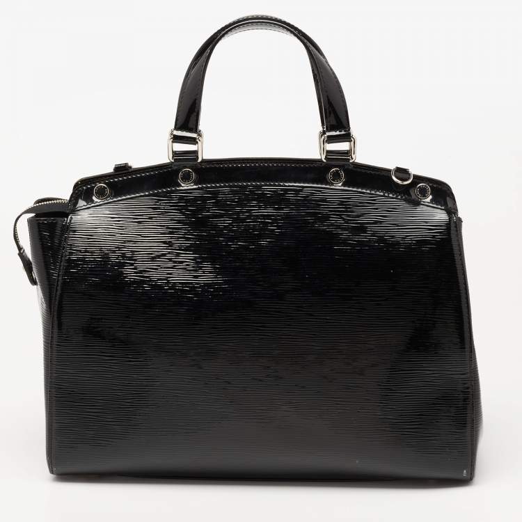 Pre Owned Louis Vuitton Black Electric Epi Leather Brea GM Bag