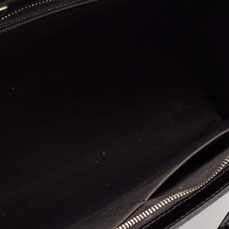 Pre Owned Louis Vuitton Black Electric Epi Leather Brea GM Bag