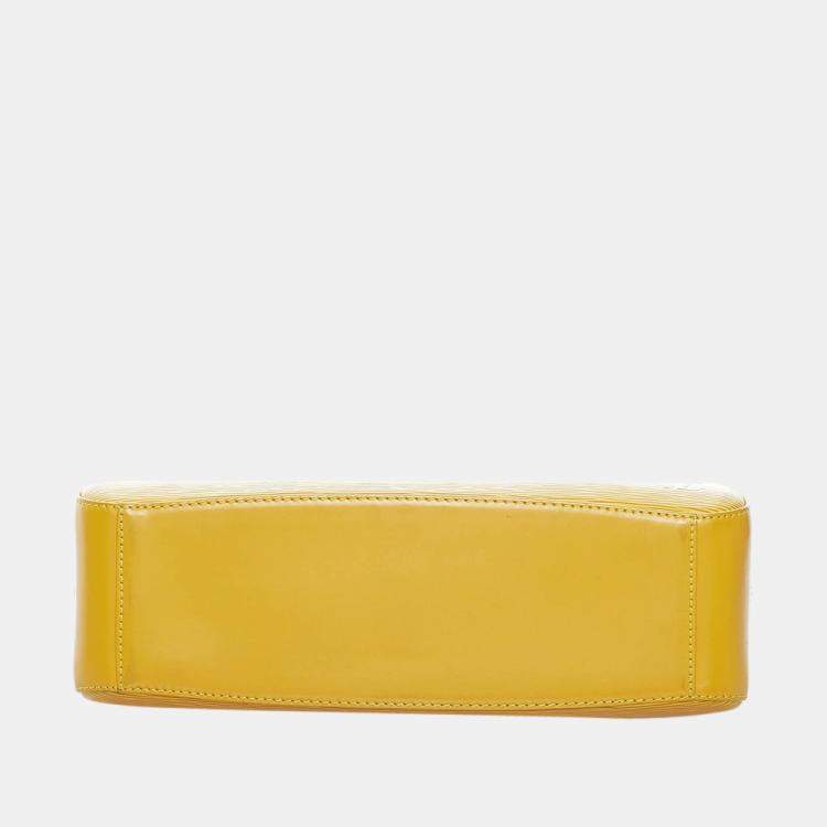 Pre Owned Louis Vuitton Yellow Epi Jasmine