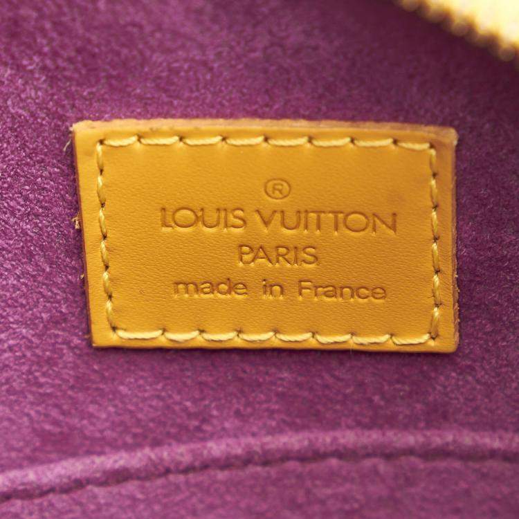 Pre Owned Louis Vuitton Yellow Epi Jasmine