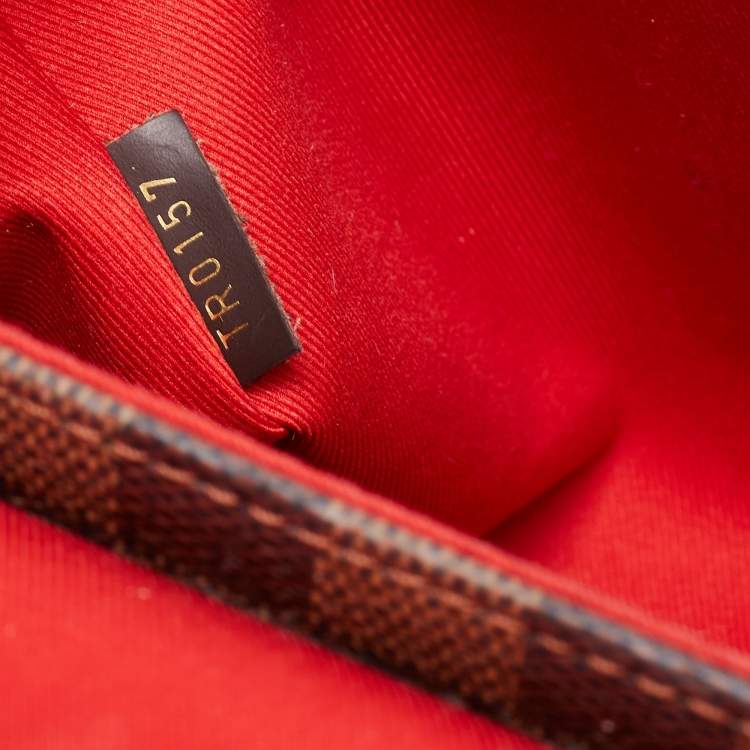 مملوكة مسبقًا Louis Vuitton Damier Ebene Canvas Croisette Bag