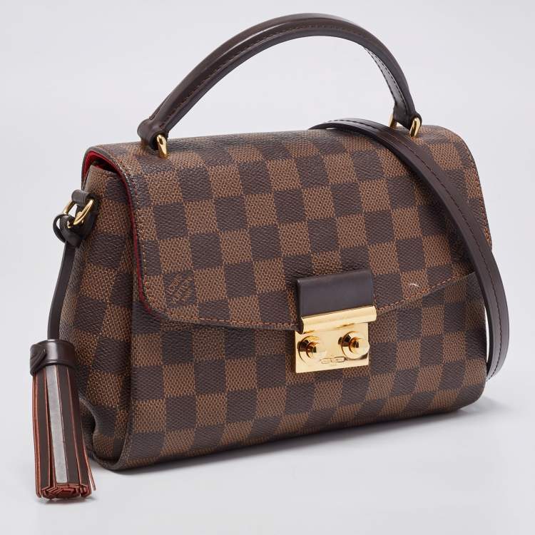مملوكة مسبقًا Louis Vuitton Damier Ebene Canvas Croisette Bag
