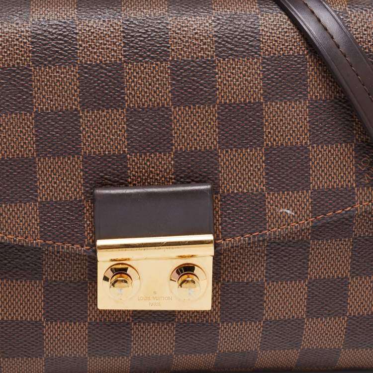 مملوكة مسبقًا Louis Vuitton Damier Ebene Canvas Croisette Bag