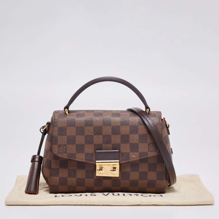 مملوكة مسبقًا Louis Vuitton Damier Ebene Canvas Croisette Bag