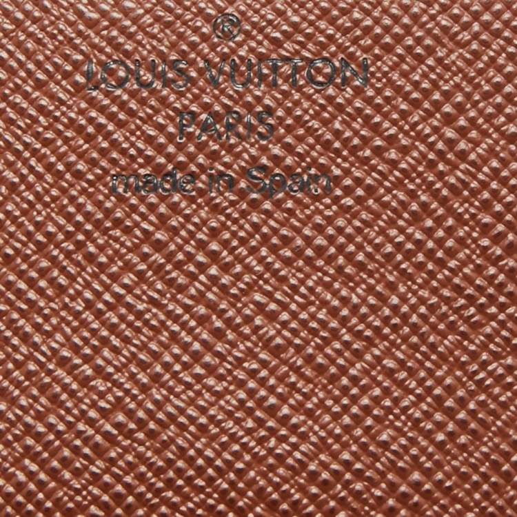 Pre Owned Louis Vuitton Monogram Canvas Business Card Case