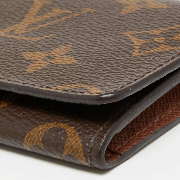 Pre Owned Louis Vuitton Monogram Canvas Business Card Case