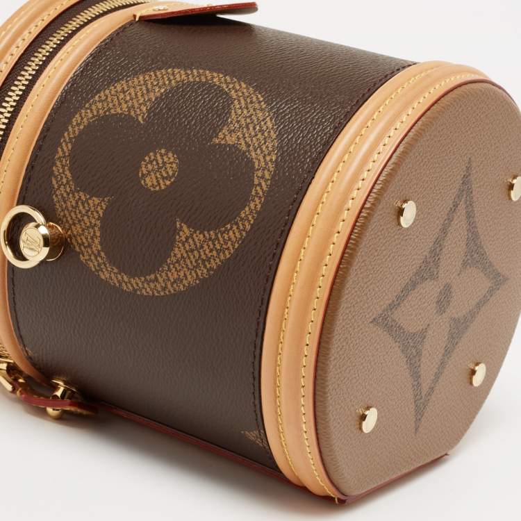 Pre Owned Louis Vuitton Monogram Giant Canvas Cannes Bag