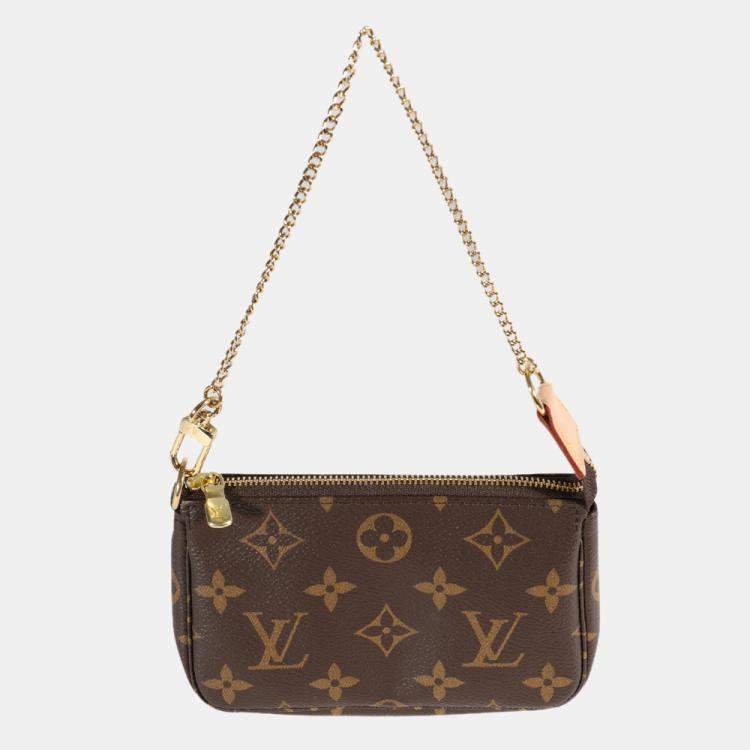 Louis Vuitton Brown Damier Ebene Canvas Limited Edition Vivienne Xmas  Pochette Accessoires Shoulder Bag