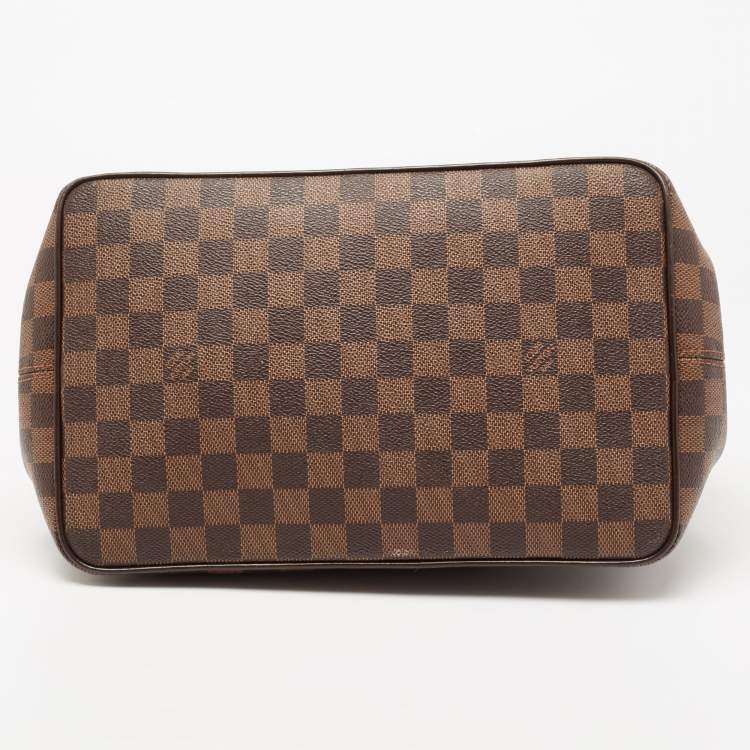 Pre Owned Louis Vuitton Damier Ebene Canvas Bergamo MM Bag