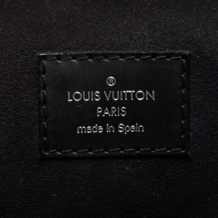 Pre Owned Louis Vuitton Black Epi Leather Cluny BB Bag