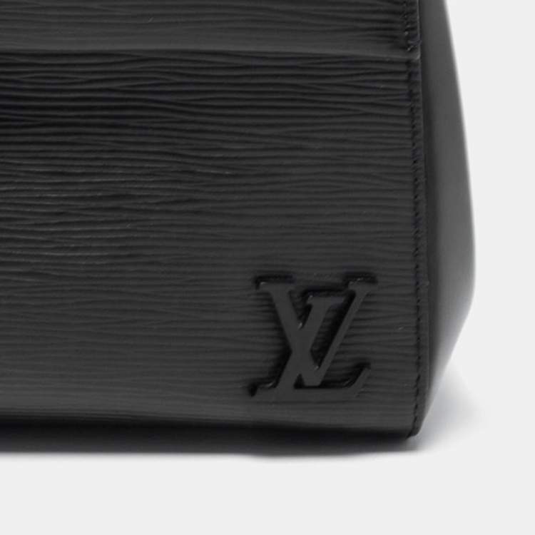 Pre Owned Louis Vuitton Black Epi Leather Cluny BB Bag