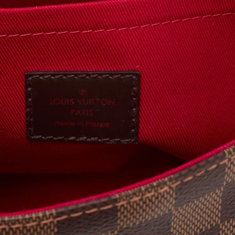Pre Owned Louis Vuitton Damier Ebene Canvas Croisette Bag