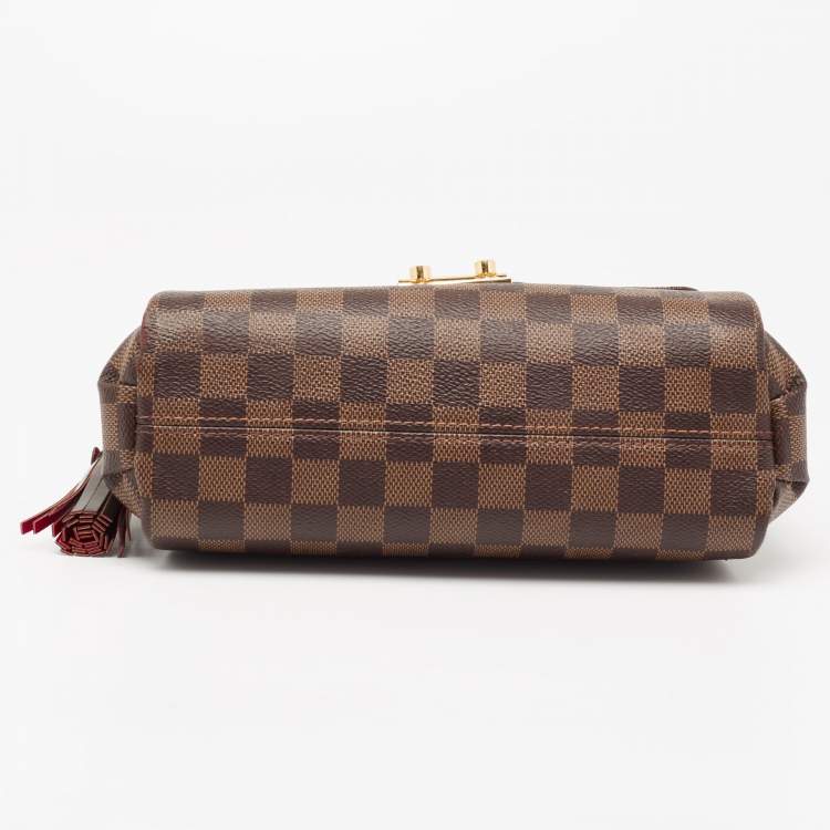 Pre Owned Louis Vuitton Damier Ebene Canvas Croisette Bag