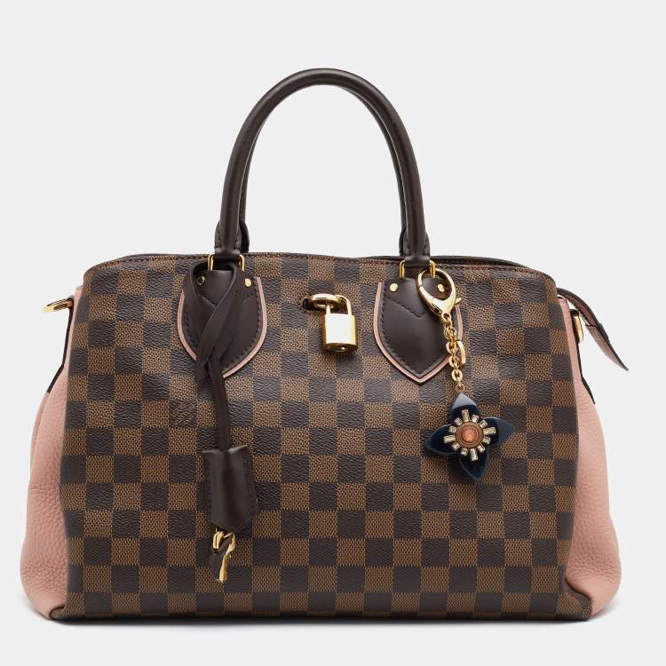 Louis Vuitton Magnolia Damier Ebene Canvas and Taurillon Leather