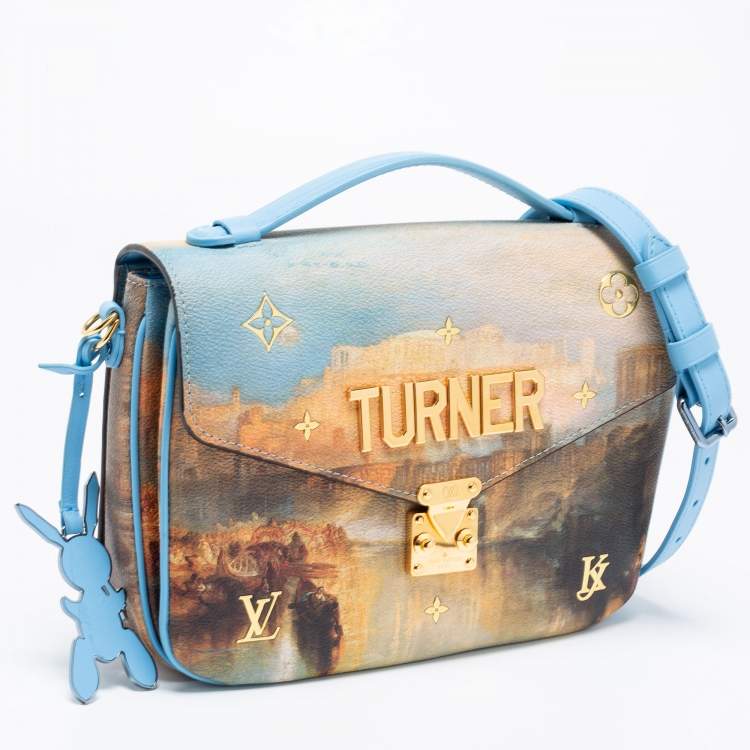 Pre Owned Louis Vuitton Multicolor Coated Canvas Limited Edition Masters Jeff Koons Turner Pochette Metis Bag