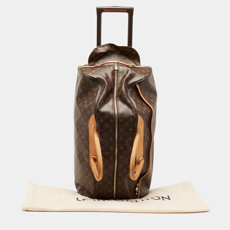 Pre Owned Louis Vuitton Monogram Canvas Eole 60 Rolling Luggage Bag