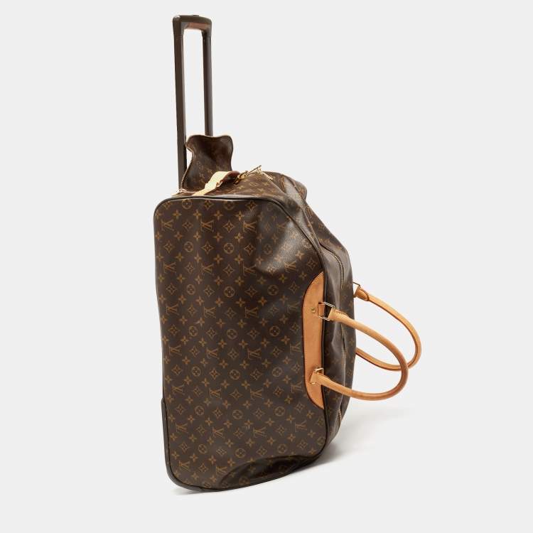Pre Owned Louis Vuitton Monogram Canvas Eole 60 Rolling Luggage Bag